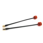 HOT RUSHFPV Cherry SMA 5.8G Antenna LHCP/RHCP VTX Video Transmitter Receiver Analog FPV HD RC Freestyle Racing Drone Toothpick